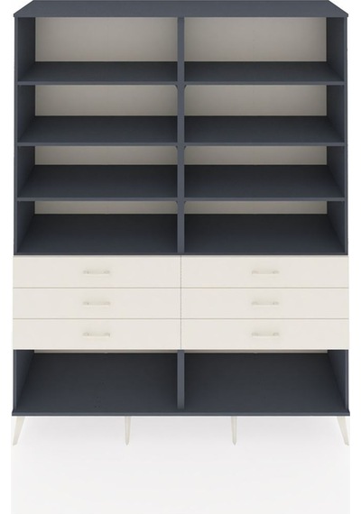 Hyperion Gardrop 8 Raflı 6 Çekmeceli 176x44x221 Antrasit-antrasit/aytaşı Antrasit/aytaşı Hyperion Gardrop 8 Raflı 6 Çekmeceli 176x44x221 Antrasit-antrasit/aytaşı Antrasit/aytaşı