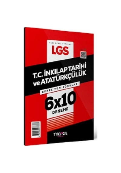 8. Sınıf LGS TC İnkılap Tarihi ve Atatürkçülük 6 x 10 Deneme- Marka Yayınları