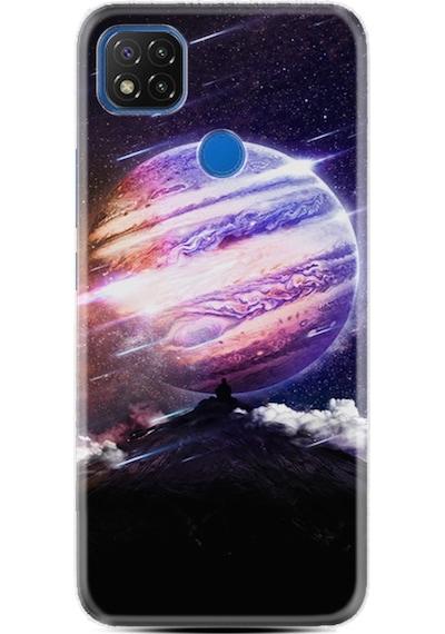 Xiaomi Redmi 9C Kılıf +Kablo Koruyucu Super Planet 1797