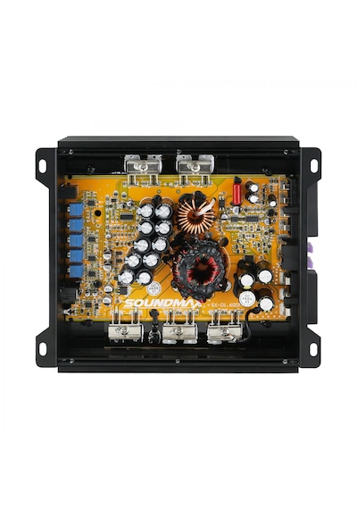 Soundmax Sx-n600.1d-1x600w Rms-kaliteli-profesyonel-yer Kaplamayan Class D Mono Anfi