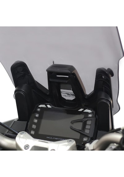 GP Kompozit Ducati Multistrada 950 S 2018-2023 Uyumlu Ön Cam Füme 60 cm