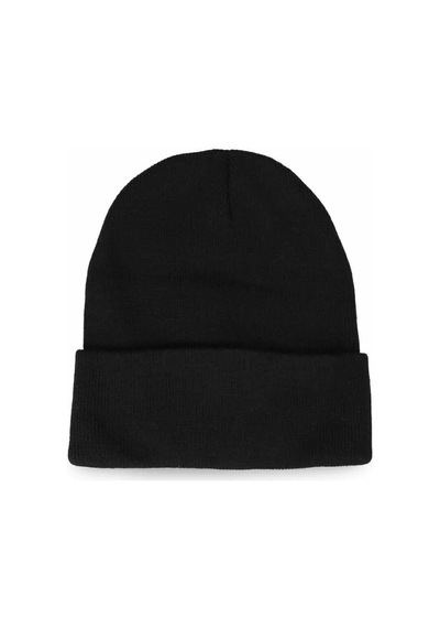 Eke Tekstil Siyah Unisex Örme Atkı Ve Siyah Bere Set Siyah