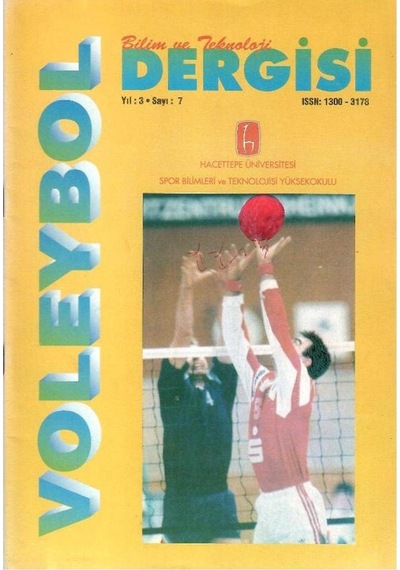 Bilim Ve Teknoloji Dergisi - Voleybol Sayı: 7 Yıl 3