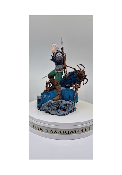 The Witcher Geralt Of Rivia Figür 22 Cm