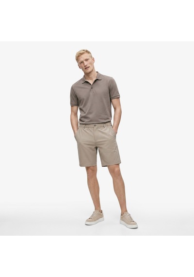 Nautica Erkek Bej Regular Fit Su İtici Şortdüzb65234t