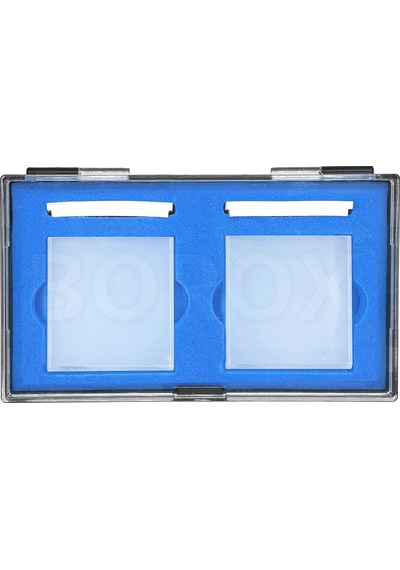 Borox Cam Spektrofotometre Küveti - Makro 14 Ml - 2 Adet Kutu