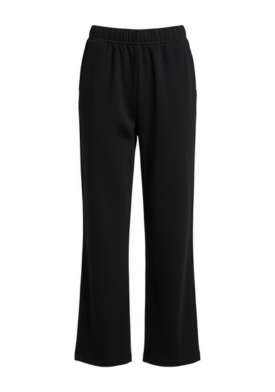 Xint Siyah Pamuk Dokulu Oversize Sweat Pantolon 470535