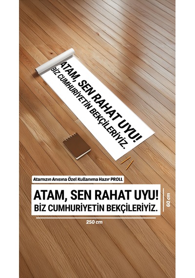 10 Kasım - Hazır Pankart - Biz Bekçileriz
