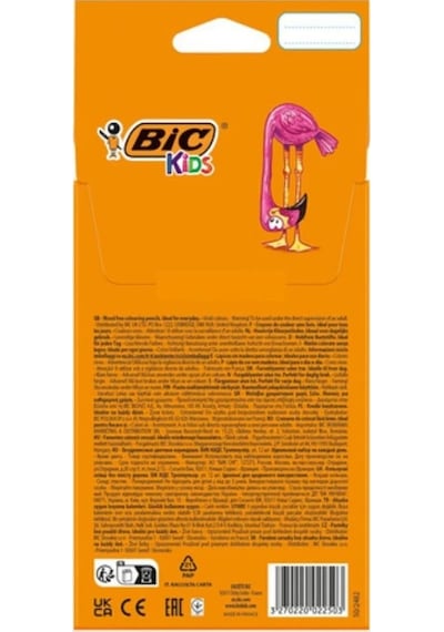 Bic Tropicolors Uzun Kuru Boya 12'li