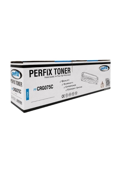 Pfx Canon Crg-075 - Chipli 6364c002 Mavi Toner 1,4k