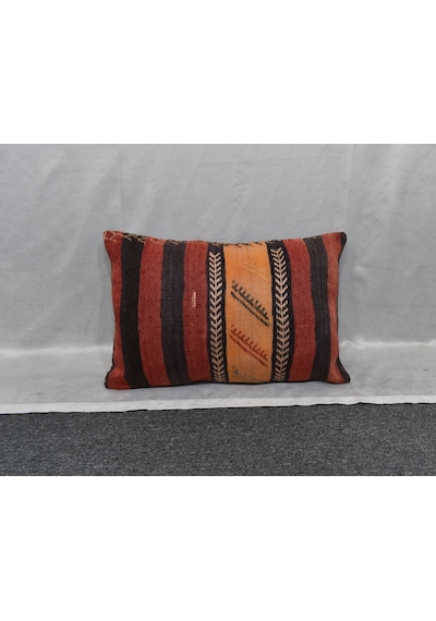 Zehra Abla Halı Yeni El Dokuma Dekoratif Kilim Kırlent Yastık Kılıfı 6244
