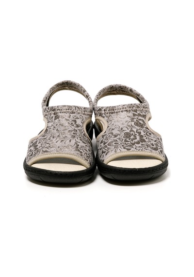 Sandalet Kadın 5364 Green Life Stretch Women's Footwear Plomo Plomo Çok Renkli