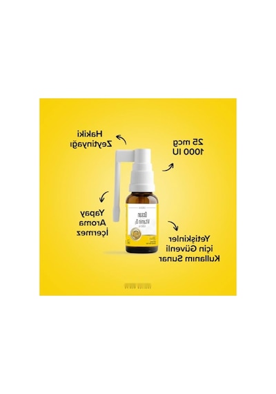 Takviye Edici Gıda - Vitamin D3 1000 Iu 20 Ml Sprey