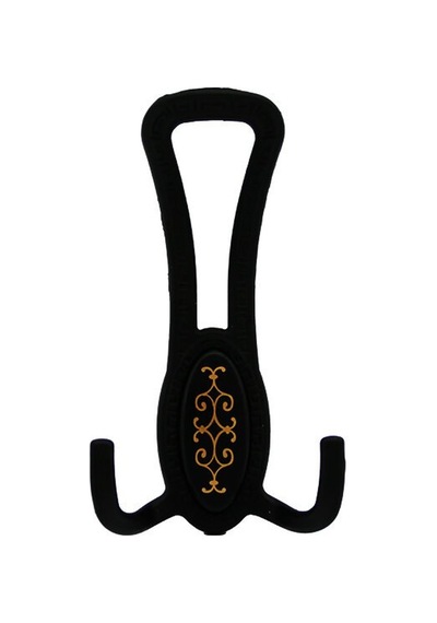 Elif-927 İki Kollu Portmanto Askı Siyah - 5'li Paket Diğer
