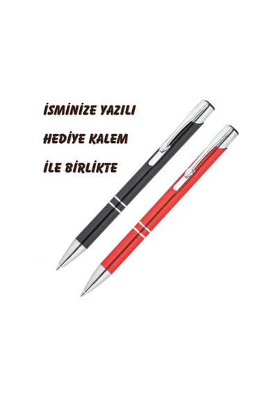 Trodat 9412 Kişiye Özel Firma Ve Şirket Kaşeleri Baskı Rengi Siyah + İsim Yazılı Kalem Çoklu Renkli