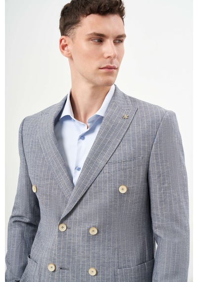 Morven Erkek Lacivert Keten Trend Kruvaze Slim Fit Sivri Yaka Takım Elbise 24ys001010200 Lacivert Morven Erkek Lacivert Keten Trend Kruvaze Slim Fit Sivri Yaka Takım Elbise 24ys001010200 Lacivert