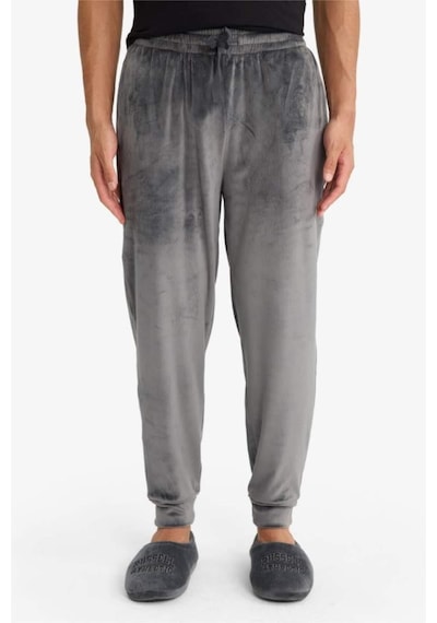 Defacto Regular Fit Cepli Kadife Pijama Altı F4672ax25wnar138 Antrasit Defacto Regular Fit Cepli Kadife Pijama Altı F4672ax25wnar138 Antrasit