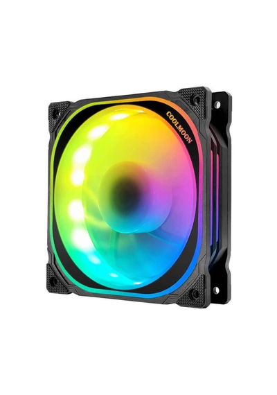 Coolmoon Xuanyue Rgb 12Cm Kasa Fanı 4Pin Pwm Işıklı Kablo50Cm
