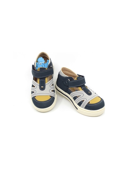 Şirin Bebe Şirinbebe 2642 Erkek Bebek Ortopedik Sandalet Ayakkabı Mavi