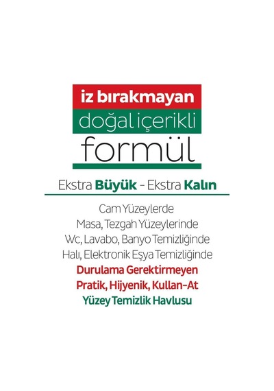Sleepy Easy Clean Yüzey Temizlik Havlusu 100 Yaprak 5 Li Set 500 Yaprak Tekli