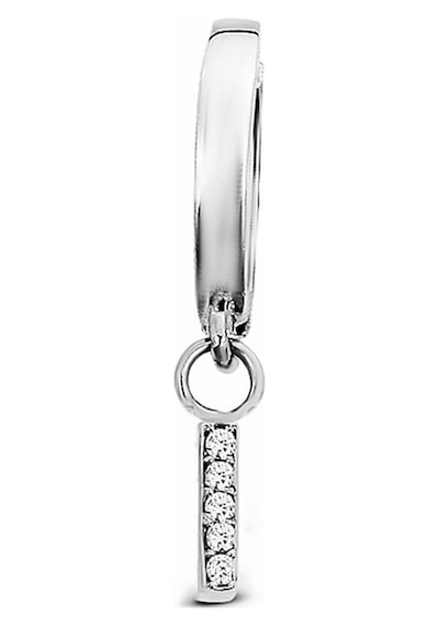 Argentum Concept - I Harfi Sallantılı Gümüş Tek Küpe - K083901