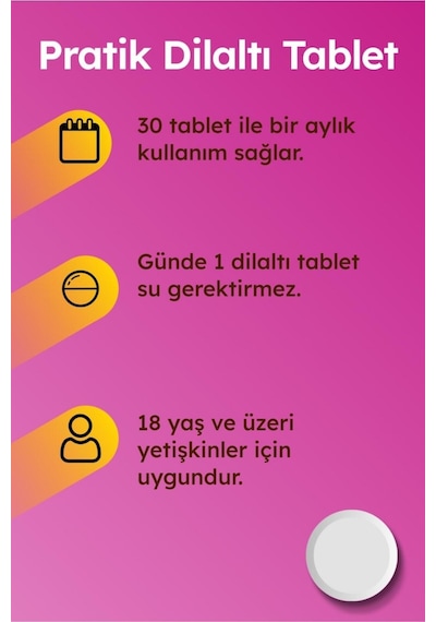 Supradyn Expert Vitamin B12 30 Dilaltı Tablet X 2 Adet