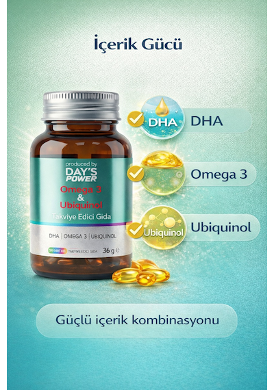 Day's Power Omega 3 & Ubikinol