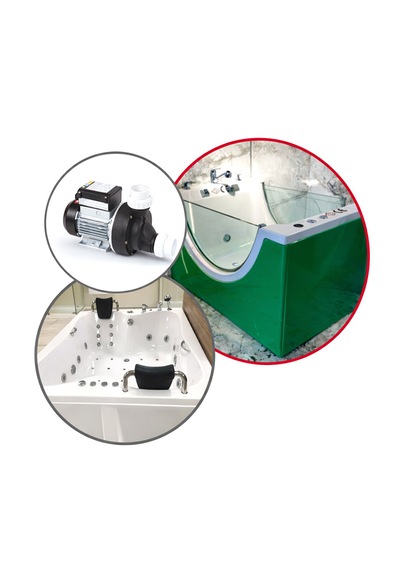 Ayrıntıshop 1,20 Hp Jakuzi Motoru - Hidro Masaj Pompası