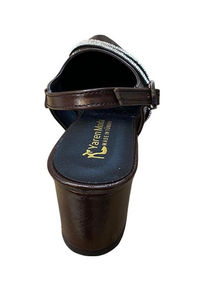Yaren Moda Kadın Kalın Topuklu Taşlı Arkası Açık Ayakkabı Kahverengi Taşlı - 870465725 Kahverengi Taşlı Yaren Moda Kadın Kalın Topuklu Taşlı Arkası Açık Ayakkabı Kahverengi Taşlı - 870465725 Kahverengi Taşlı