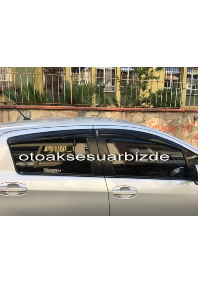 Toyota Uyumlu Yaris Mügen Cam Rüzgarlığı 2012-2016 Arası 4 Lü N11.28269