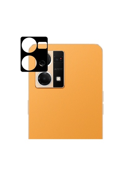Microsonic Oppo Reno 7 4g Kamera Lens Koruma Camı V2 Siyah