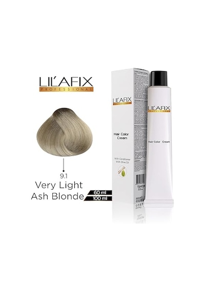 Lilafix Tüp Saç Boyası 60 Ml 9.1 Küllü Açık Sarı