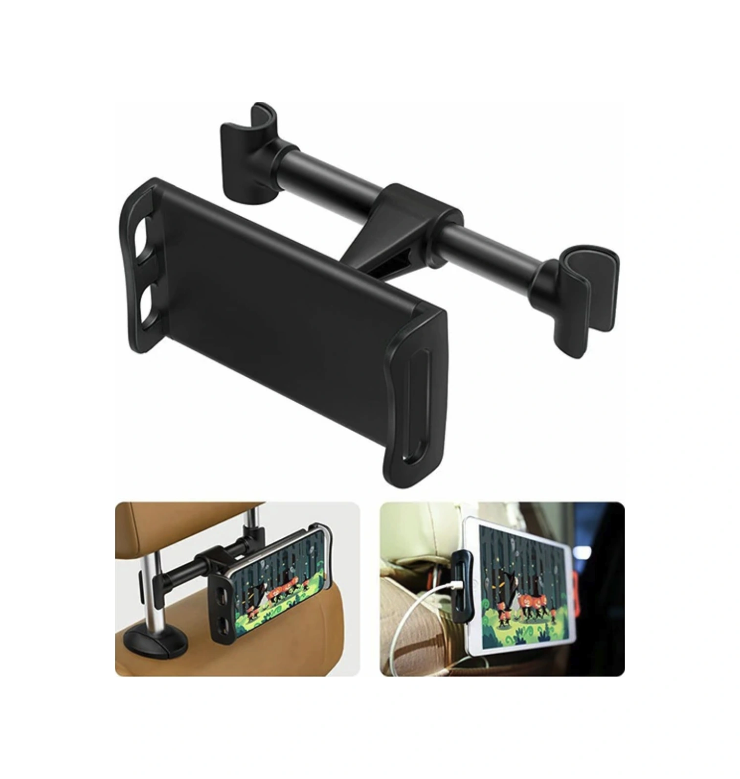 Vantuzlu Tablet Telefon Tutucu Araç İçi Tutucu Ön Cam Torpido Tüm Yüzeyler İçin Apple Uyumlu iPad  Tutucu