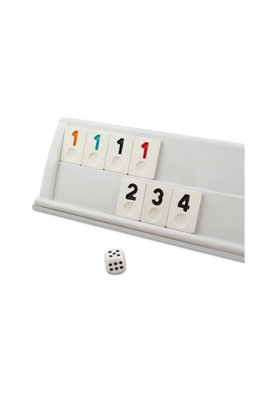 Mey İthalat 1010211 Platin Plastik Okey Takımı -starokey