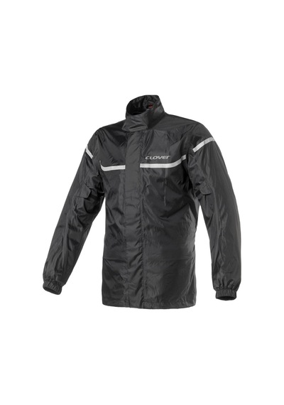 Clover Wet Jacket Pro Wp / Üst Yağmurluk Siyah