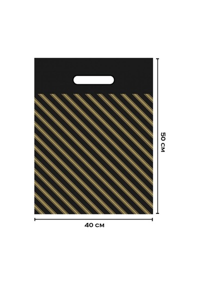 Geçme Takviyeli Poşet 40x50 No:4 50 Adet 26 X 38 Cm