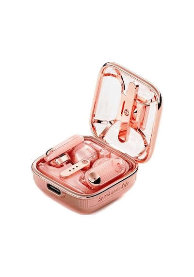 Divoom Spark Air Pembe Tws Bluetooth 5.3 Kablosuz Kulakiçi Kulaklık, Led Ekranlı Şarj Kutusu,dokunmatik Kontrol, İos Android Uyumlu, Müzik Ve Yürüyüş İçin Earbuds, Pembe Divoom Spark Air Pembe Tws Bluetooth 5.3 Kablosuz Kulakiçi Kulaklık, Led Ekranlı Şarj Kutusu,dokunmatik Kontrol, İos Android Uyumlu, Müzik Ve Yürüyüş İçin Earbuds, Pembe