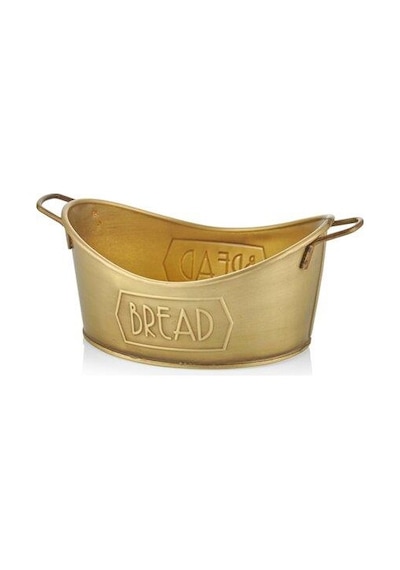 The Mia Ekmek Servisi 28x17 Cm Gold Altın