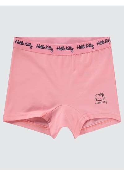 Hello Kitty Kız Çocuk 2'li Boxer Set 2-10 Yaş Pembe