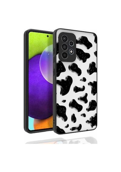 Zore Galaxy Uyumlu A52 Kılıf Desenli Kamera Korumalı Parlak Nora Kapak - No1 No1