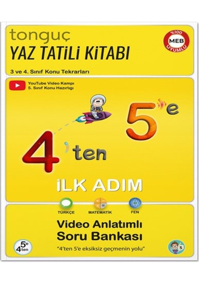 4'ten 5'e Hazırlık Kitabı Ve Meydan Okuma Defteri