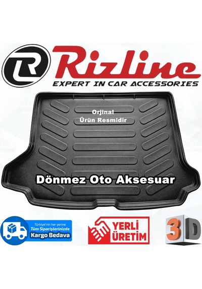 Audi Q2 3D Bagaj Havuzu Paspası 2015 Sonrası Rizline N11.13651