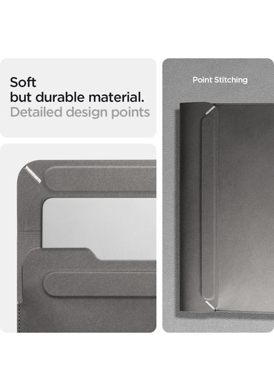 14'' / 13'' Macbook & Notebook Laptop Taşıma Çantası Valentinus Sleeve Gray - Afa06415 Belirtilmemiş