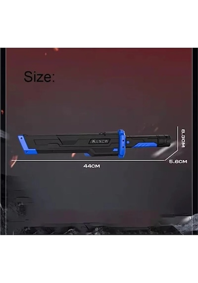 44 Cm Kıvılcım Çıkartan Özel Efektli Şarjlı Işın Kılıcı
