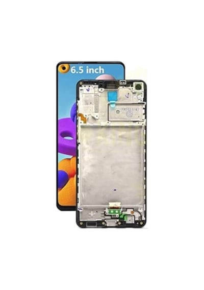 Samsung Galaxy Uyumlu A21s A217 Lcd Ekran Dokunmatik Çıtalı + Tamir Seti