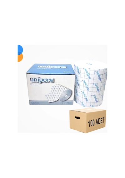 Unipore Fix Esnek Flaster 10cm X 10m - 100 Adet