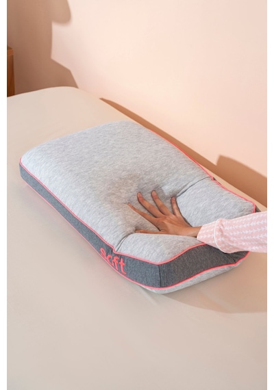 Feel Soft Visko Yastık - Yumuşak Visco Ortopedik Yastık Beyaz