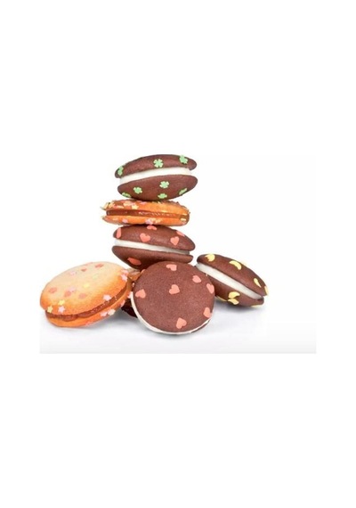 Silikomart Wop01 Whoopies Profesyonel Silikon Kalıp Kahverengi