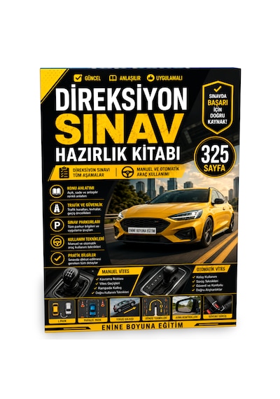 Direksiyon Sınav Hazırlık Kitabı 325 Sayfa