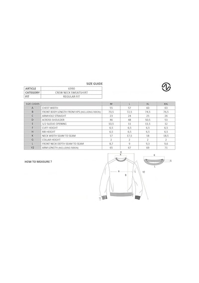 AR-MA Arma Erkek Regular Fit Örme Selanik Sweatshirt %65 Pamuk %35 Polyester, Karbon Fırçalı, Basic Bisiklet Yaka K30124699002 Kahverengi-k7